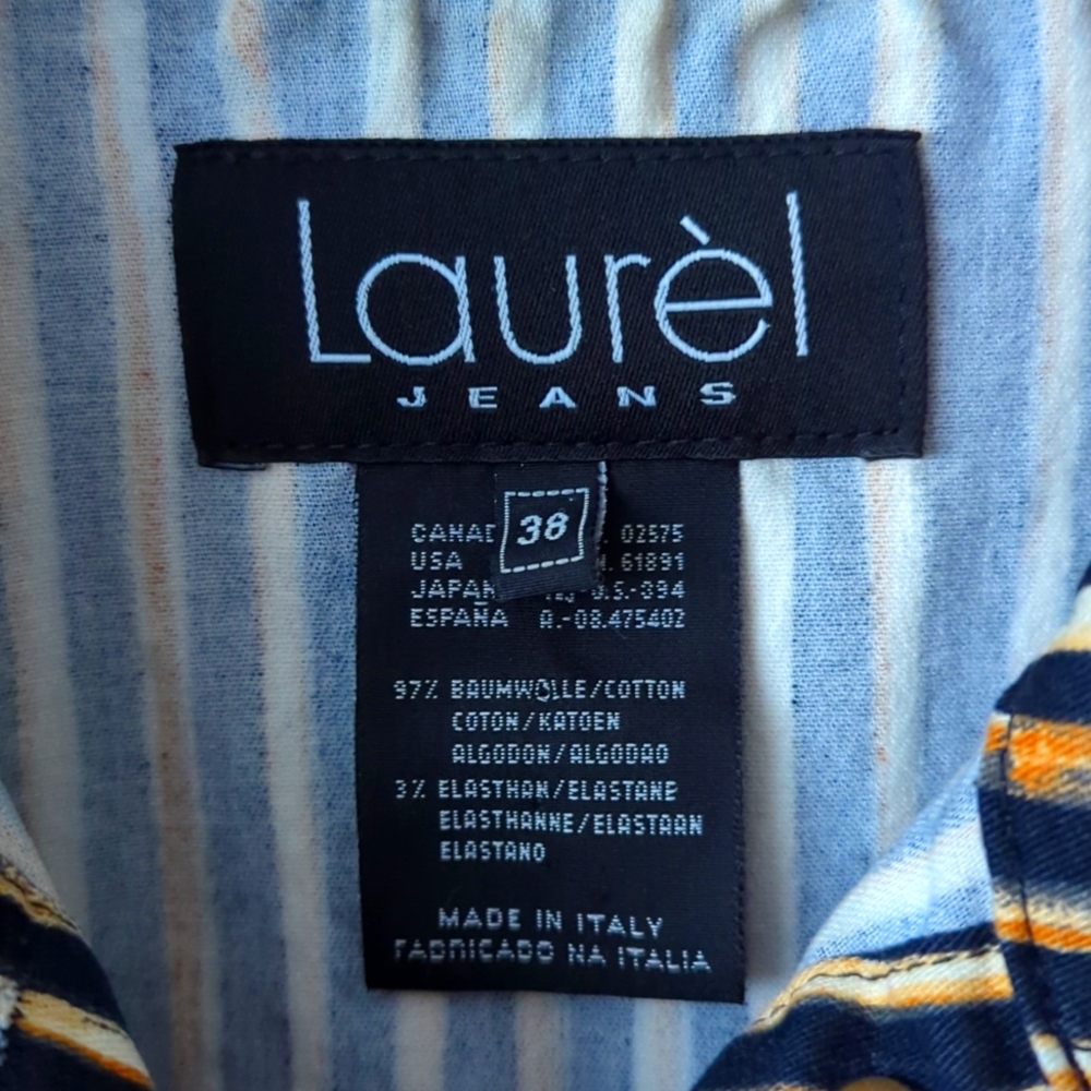 ❤ Designer Jacket - Laurel Jeans - Size 38 / Medium - Made in Italy - Picture 3 of 6
